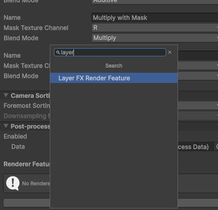 AddLayerFXRenderFeature